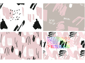 印花图案eps模版