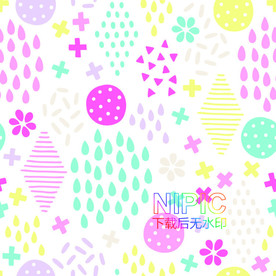 衣服印花eps素材文件