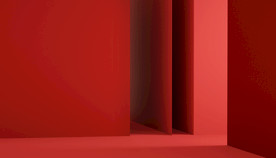 红色立体喜庆促销C4D背景图片