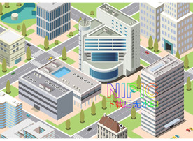 2.5d城市ai矢量格式