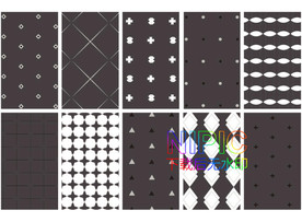 黑白墙纸ai图形