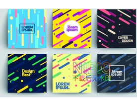 孟菲斯eps素材文件