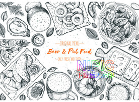 食物eps模板下载