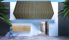 咖啡厅服装店奶茶店门头