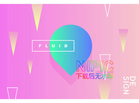 抽象海报ai素材文件