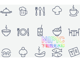 黑白小图标eps矢量格式