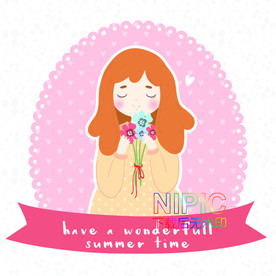 小女性eps背景图