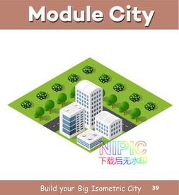 2.5d城市eps矢量格式