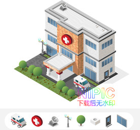 2.5d城市eps矢量格式