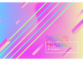 抽象海报ai素材文件