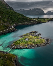 海岸岛屿航拍