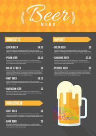 餐饮美食ai模版