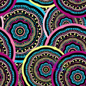 民族花纹eps模板下载