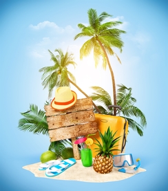 夏日旅游