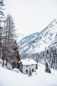 雪山小屋