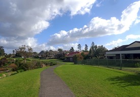 奥克兰海滨小镇风景