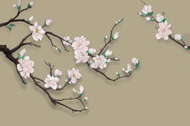 装饰画 新背景墙 瓷砖背景墙