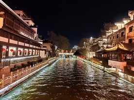秦淮河夜景