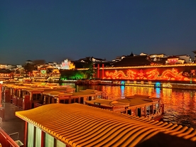 秦淮河夜景