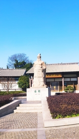 三国孙权雕像