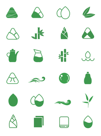 粽子竹子常用图标