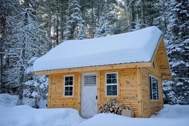 雪中小屋