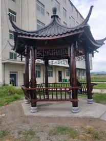 仿古六角亭