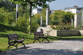 公园中的休息座椅