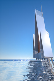 C4D模型别墅建筑企业公司