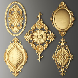 3DMAX模型室内装修欧式雕花