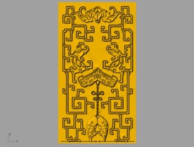 CAD装饰画3D模型