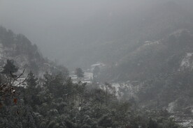凤凰山雪景