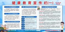 健康教育宣传展板