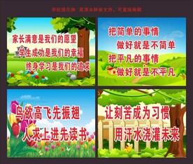 学校提示牌