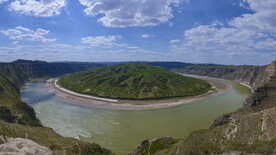 石楼县黄河第一湾