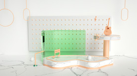 C4D模型 风格电商立体场景