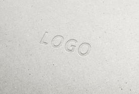 纸张印刷logo样机