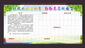 小学阳光台展板