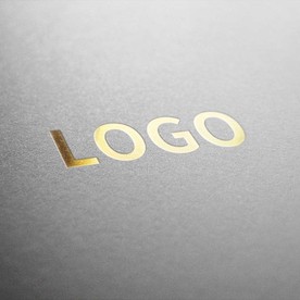 烫金压痕logo样机