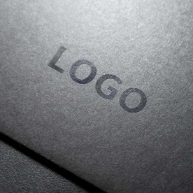 印刷工艺效果logo样机