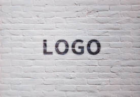 墙体立体效果logo样机