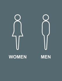 卫生间标识