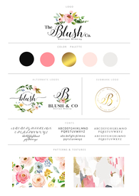 森系水彩边框婚礼背景