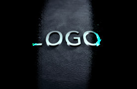 皮革质地高级logo样机