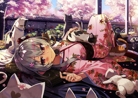 二次元可爱少女