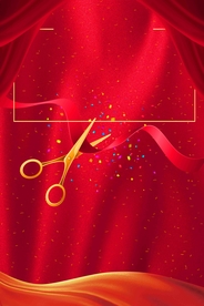 红色背景