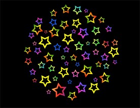 星星  彩色星星