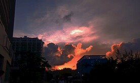 夕阳
