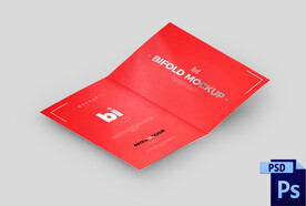 传单广告折页样机