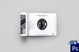 书本样机畅销书翻开内页